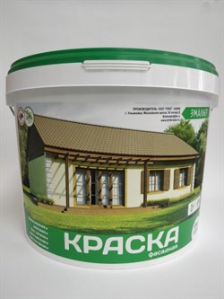Краска ВД Эмальер Фасадная белоснежная 7 кг (72шт/пал)