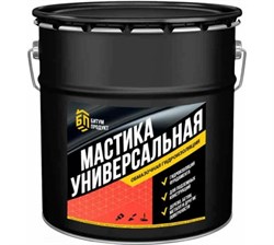 Мастика Битумно-изоляционная БИТУМ ПРОДУКТ 15кг ведро (мятая банка) СПЕЦЦЕНА