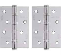 Петля дверная бабочка НОРА-М 800-4  STD (100*75*2,5) без колп. накладная - Матовый никель - фото 46542