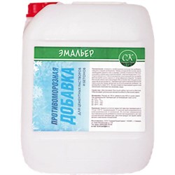 Противоморозная добавка для бетона ЭМАЛЬЕР 10л (60шт/пал) - фото 46907