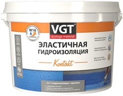 Гидроизоляция эластичная 6,0кг  Kontakt (с кварцевым песком) , ведро - фото 47508