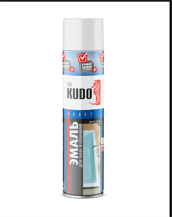 KU-1301.3  Эмаль для ванн белая 800 мл (12шт/уп) - фото 51845