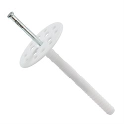 Дюбель-гвоздь для изоляции 10* 90мм метал.гвоздем (1000шт) - фото 51914