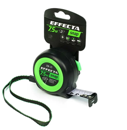 Рулетка   7,5мх25мм Fomeron EFFECTA SNAP, автостоп (6шт/уп) - фото 51986