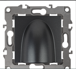 12-6003-12 ЭРА Вывод кабеля, Эра12, графит (10/100/1000) - фото 52055