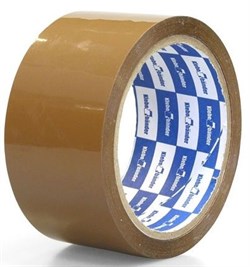 Скотч упаковочный коричневый 50х66.45 мкр Klebebender (6/36) - фото 52056
