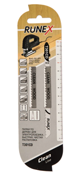 Пилки по дереву T301CD (115x90 мм: 2 шт.)  Runex - фото 52130