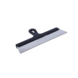 Шпатель 350мм нерж. сталь с пластмассовой желтой ручкой БИБЕР Мастер(12шт/уп) - фото 52194