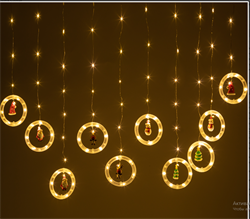 Гирлянда ENING-MG ЭРА занавес Волшебство теплый свет 2,7*0,5 м 120 led IP20