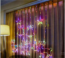 Гирлянда ЕGNIG - NY ЭРА занавес Новый Год 2,4*1,1 м 8 режимов мультиколор 17