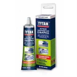 Клей для напольных покрытий из ПВХ и пластика, холодная сварка Tytan 100 гр (18шт) - фото 5835