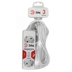 UX-3e-5m с заземлением 3 розетки 5м ПВС 3x0,75мм2 10А Удлинитель ЭРА - фото 6924