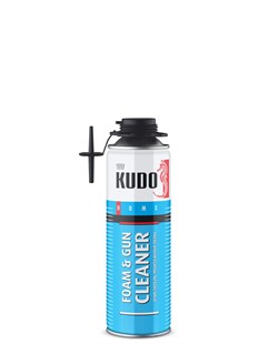 Очиститель KUDO Home монтажной пены 650мл (12шт) - фото 7842