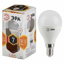 Лампа светодиодная  ЭРА LED smd B35- 7w-860-E27 6500К - фото 8739