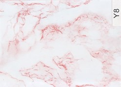 Y08 D&B 45 см/8 м мрамор розовый