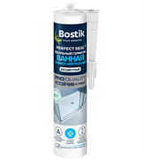 Герметик Bostik Perfect Seal силиконовый для ванной  белый 280 мл (12шт)