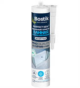 Герметик Bostik Perfect Seal нейтральный силиконовый для ванной белый 280 мл (12шт)