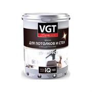 Краска VGT Премиум IQ, для потолков и стен сияющая белизна, 0,8л (1,3кг)
