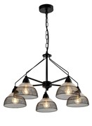5060-205 Rivoli Подвес Avda P5 Черный 5хE14 40W (42)