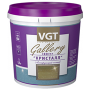 Состав лессирующий VGT  Gallery  с эффектом  Кристалл  золото 0,9кг(6шт)