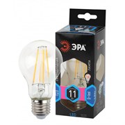 Лампа светодиодная  ЭРА F-LED A60-11W-840-E27 ЭРА (филамент, груша, 11Вт, нейтр, Е27)