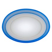 Светильник LED 3-9 BL ЭРА светодиодный круглый с синей подсветкой 9W 220V 4000K