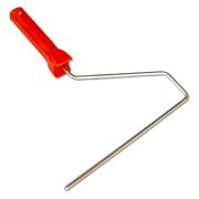 Бюгель для валика 250 мм, d-6мм SANTOOL пластиковая ручка,красный (100шт/уп)