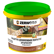 Защитно-декоративное покрытие ZERWOOD сосна 2,5кг (4шт/уп)