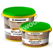 ZERWOOD STD АНТИСЕПТИК состав для защиты торцов древесины 2,5кг (4шт)