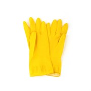 Перчатки резиновые VETTA желтые L