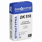 Штукатурка гипсовая белая ручного нанесения DK 510 30кг Декоратор (42шт)