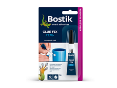 Секундный клей гель Bostik GLUE FIX 3г (12шт/уп)