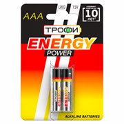 Элемент питания Трофи LR03-2BL ENERGY POWER Alkaline (ААА, мизинчиковые) (2шт/уп)