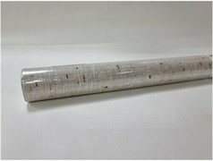 9 8316 DEKORON 45 см/8 м декор черные узоры на белом