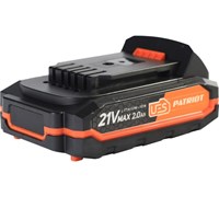 Батарея аккумуляторная PATRIOT PB BR 21V(MAX) 2.0 OAh ,тонкая зарядка(3,5мм) АКБ