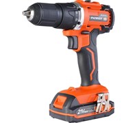 Дрель-шуруповерт аккумуляторная PATRIOT BR 210UES BL(без.щет.двиг. 18в,2*2.0акб, 2скор, 400,1400об/м