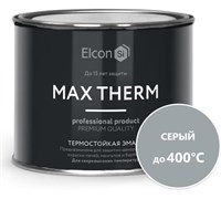 Эмаль термостойкая ELCON серая 400 С (0,4кг)