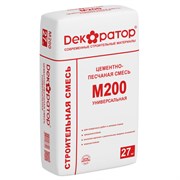 Пескоцемент М200 27кг Декоратор  (50шт/п)