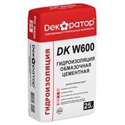 Гидроизоляция цементная W600 25кг(56шт) Декоратор