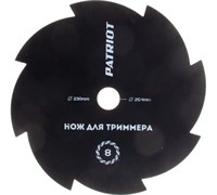 Нож PATRIOT TBS-8 , D=230*25,4 мм, 8-зубый