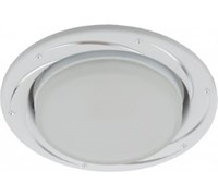 Светильник KL 77 AL/WH /1  ЭРА под лампу Gx53,220V, 13W, серебро/белый