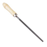 Напильник 150мм ЕРМАК с деревянной ручкой круглый