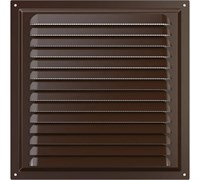 Решетка вентиляционная МЭ сетка 250х250 окраш.сталь Brown ERA