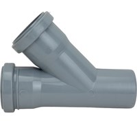 Тройник 45°  50-50 вн.канализ.(140) VALFEX