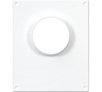Площадка торцевая ПТМ фланец D80 196х236 окраш.сталь ERA