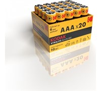 Элемент питания  Kodak LR03-20 bulk XTRALIFE Alkaline (20шт/уп)