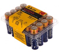 Элемент питания Kodak LR6-24 plastic box MAX SUPER Alkaline [24 3A PVC] (24шт/уп)