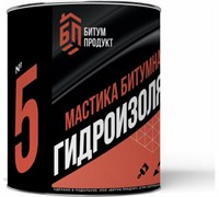 Мастика Битумная Гидроизоляционная БИТУМ ПРОДУКТ  2,0кг банка (уп 6)