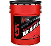 Мастика Битумная Гидроизоляционная БИТУМ ПРОДУКТ 20кг ведро