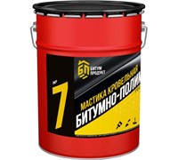 Мастика Битумная Полимерная Кровельная БИТУМ ПРОДУКТ 20кг ведро